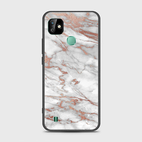 Infinix Smart HD 2021 Cover- White Marble Series 2 - HQ Premium Shine Durable Shatterproof Case