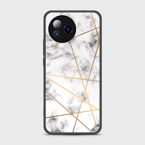 Xiaomi Civi 3 Cover- White Marble Series 2 - HQ Ultra Shine Premium Infinity Glass Soft Silicon Borders Case