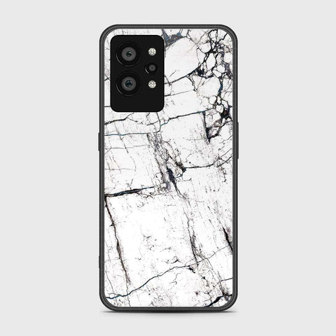 Realme GT2 Pro Cover- White Marble Series 2 - HQ Ultra Shine Premium Infinity Glass Soft Silicon Borders Case