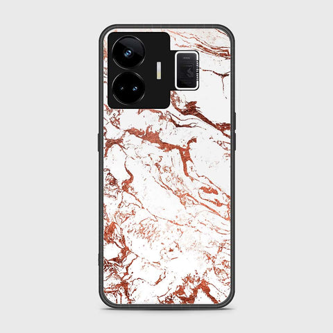 Realme GT Neo 5 Cover- White Marble Series 2 - HQ Ultra Shine Premium Infinity Glass Soft Silicon Borders Case