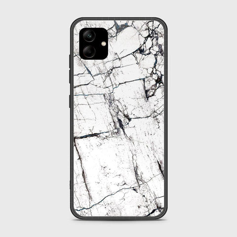 Samsung Galaxy M13 5G Cover- White Marble Series 2 - HQ Ultra Shine Premium Infinity Glass Soft Silicon Borders Case