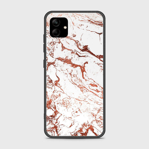 Samsung Galaxy M13 5G Cover- White Marble Series 2 - HQ Ultra Shine Premium Infinity Glass Soft Silicon Borders Case