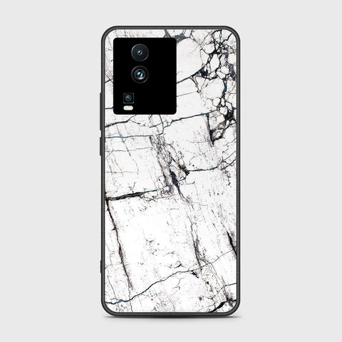 Vivo iQOO Neo 7 Cover- White Marble Series 2 - HQ Ultra Shine Premium Infinity Glass Soft Silicon Borders Case