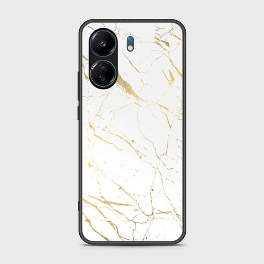 Xiaomi Redmi 13C Cover- White Marble Series 2 - HQ Ultra Shine Premium Infinity Glass Soft Silicon Borders Case (Fast Delivery) (A)