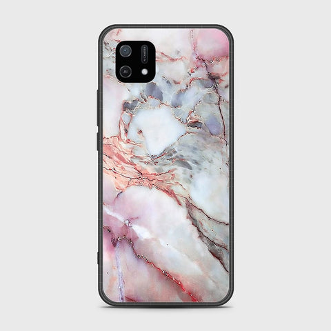 Oppo A16K Cover- Colorful Marble Series - HQ Ultra Shine Premium Infinity Glass Soft Silicon Borders Case