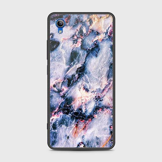 Vivo Y91C Cover - Colorful Marble Series - HQ Ultra Shine Premium Infinity Glass Soft Silicon Borders Case