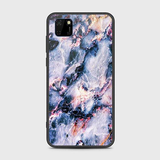 Honor 9S Cover - Colorful Marble Series - HQ Ultra Shine Premium Infinity Glass Soft Silicon Borders Case