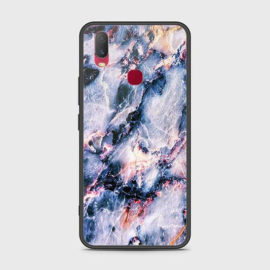 Vivo Y11 2019 Cover - Colorful Marble Series - HQ Ultra Shine Premium Infinity Glass Soft Silicon Borders Case