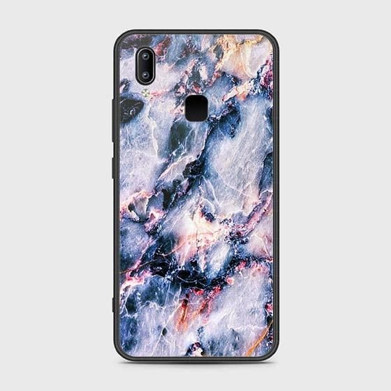 Vivo Y91 Cover - Colorful Marble Series - HQ Ultra Shine Premium Infinity Glass Soft Silicon Borders Case