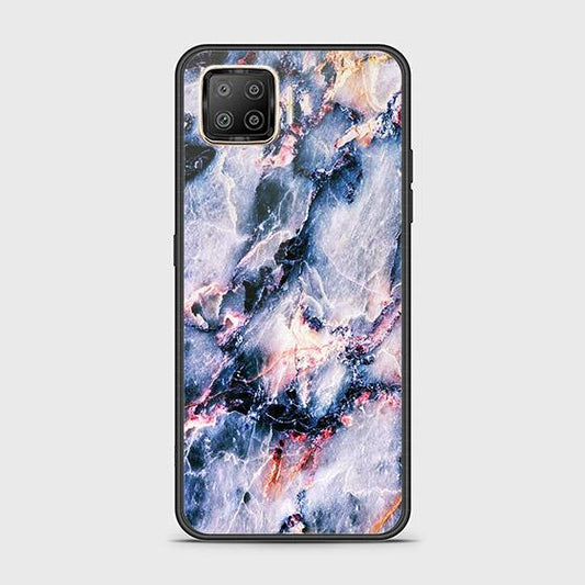 Oppo Reno 4 Lite Cover - Colorful Marble Series - HQ Ultra Shine Premium Infinity Glass Soft Silicon Borders Case