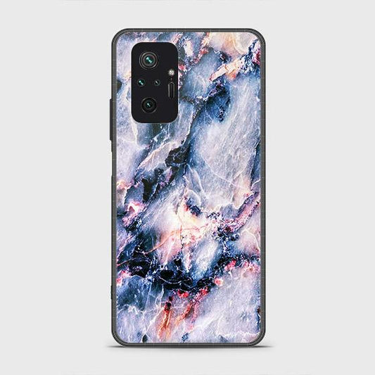 Xiaomi Redmi Note 10 Pro Max Cover - Colorful Marble Series - HQ Ultra Shine Premium Infinity Glass Soft Silicon Borders Case