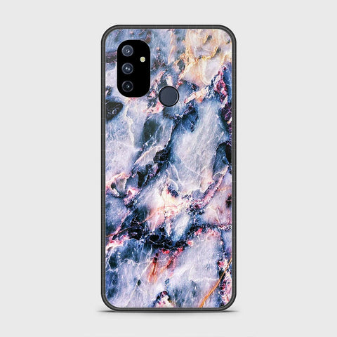 OnePlus Nord N100 Cover- Colorful Marble Series - HQ Ultra Shine Premium Infinity Glass Soft Silicon Borders Case