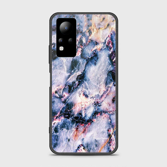 Infinix Note 11 Cover- Colorful Marble Series - HQ Ultra Shine Premium Infinity Glass Soft Silicon Borders Case