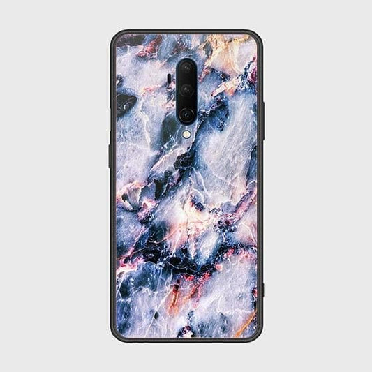 OnePlus 7T Pro Cover - Colorful Marble Series - HQ Ultra Shine Premium Infinity Glass Soft Silicon Borders Case