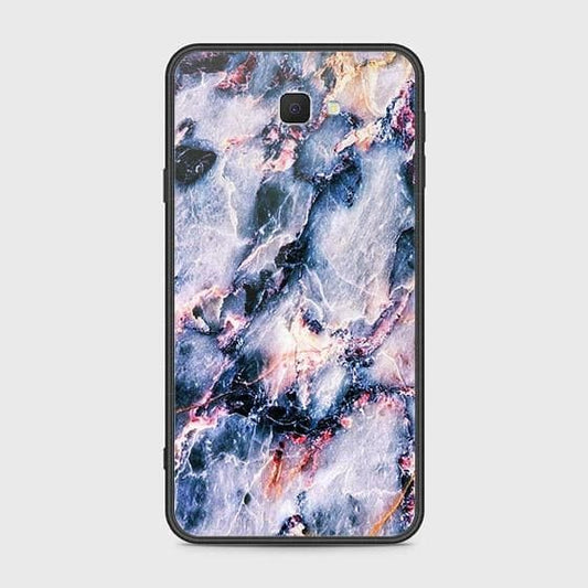 Samsung Galaxy J7 Prime Cover - Colorful Marble Series - HQ Ultra Shine Premium Infinity Glass Soft Silicon Borders Case