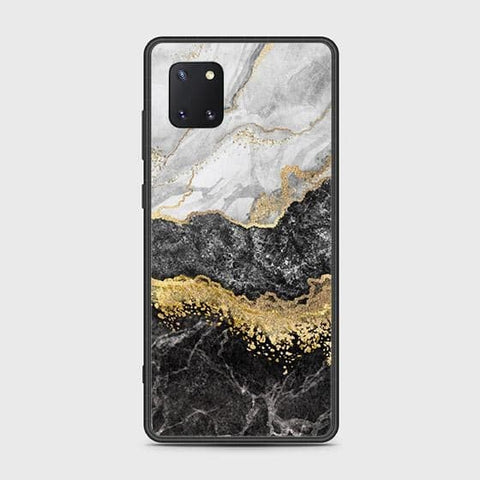 Samsung Galaxy Note 10 Lite Cover - Colorful Marble Series - HQ Ultra Shine Premium Infinity Glass Soft Silicon Borders Case