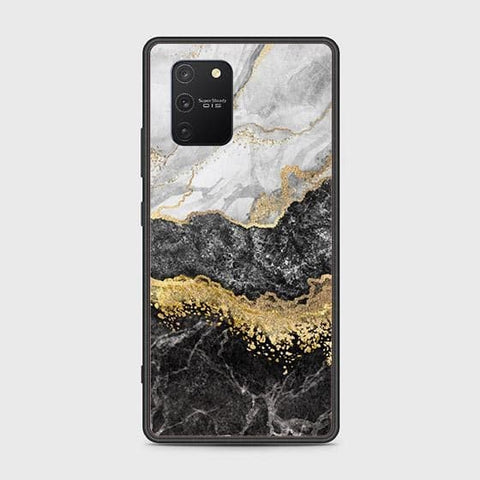 Samsung Galaxy S10 Lite Cover - Colorful Marble Series - HQ Ultra Shine Premium Infinity Glass Soft Silicon Borders Case