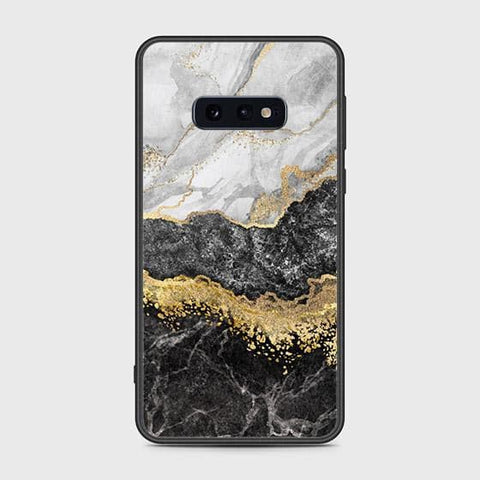 Samsung Galaxy S10e Cover - Colorful Marble Series - HQ Ultra Shine Premium Infinity Glass Soft Silicon Borders Case