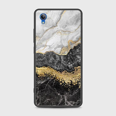 Vivo Y91C Cover - Colorful Marble Series - HQ Ultra Shine Premium Infinity Glass Soft Silicon Borders Case