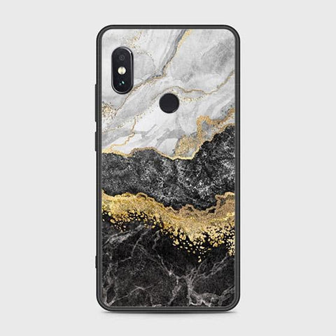 Xiaomi Redmi Note 5 Pro Cover - Colorful Marble Series - HQ Ultra Shine Premium Infinity Glass Soft Silicon Borders Case