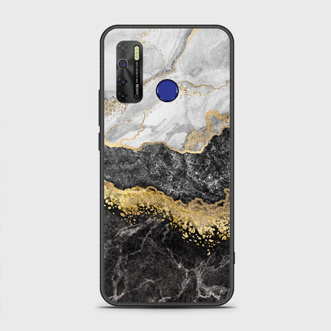 Tecno Spark 5 Pro Cover- Colorful Marble Series - HQ Ultra Shine Premium Infinity Glass Soft Silicon Borders Case