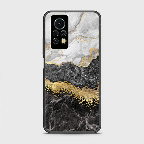 Infinix Note 11s Cover- Colorful Marble Series - HQ Ultra Shine Premium Infinity Glass Soft Silicon Borders Case