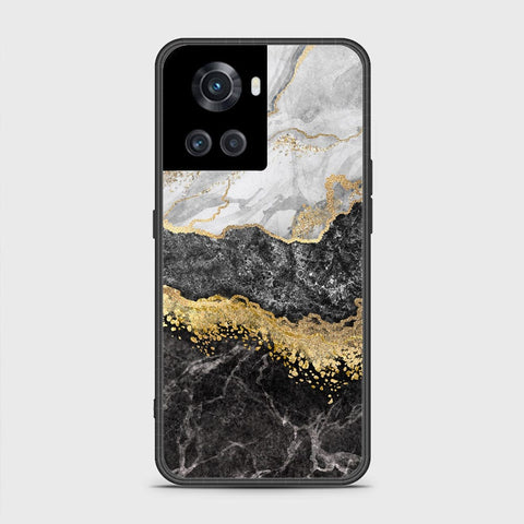 OnePlus Ace Cover- Colorful Marble Series - HQ Ultra Shine Premium Infinity Glass Soft Silicon Borders Case