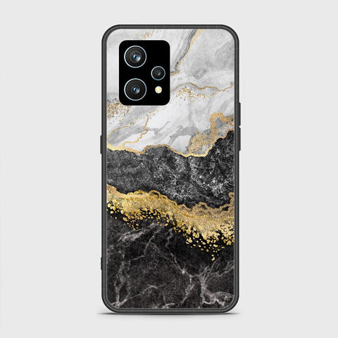 Realme 9 Pro Plus Cover- Colorful Marble Series - HQ Ultra Shine Premium Infinity Glass Soft Silicon Borders Case