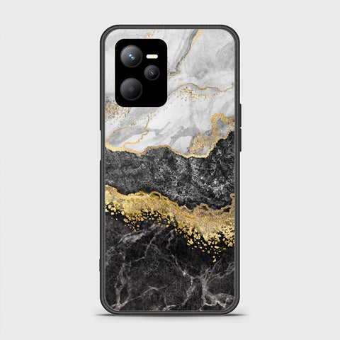 Realme Q5 Cover- Colorful Marble Series - HQ Ultra Shine Premium Infinity Glass Soft Silicon Borders Case