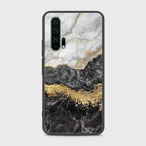 Honor 20 Pro Cover - Colorful Marble Series - HQ Ultra Shine Premium Infinity Glass Soft Silicon Borders Case