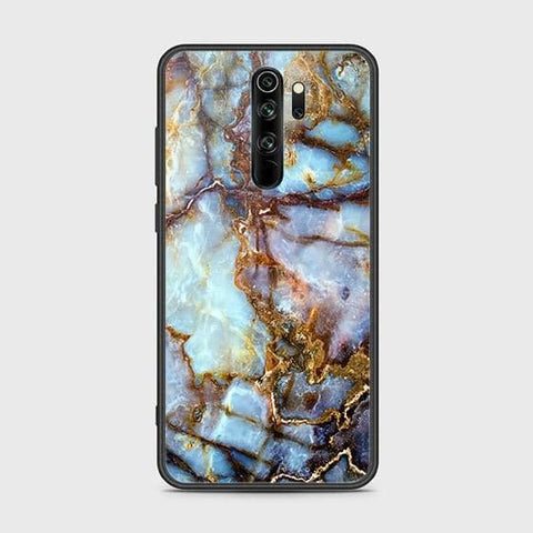 Xiaomi Redmi Note 8 Pro Cover - Colorful Marble Series - HQ Ultra Shine Premium Infinity Glass Soft Silicon Borders Case