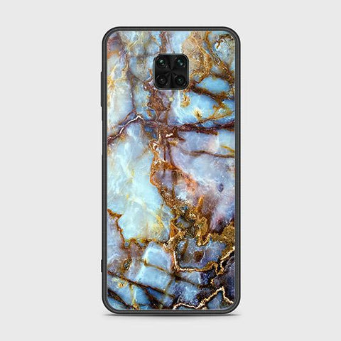 Xiaomi Poco M2 Pro Cover - Colorful Marble Series - HQ Ultra Shine Premium Infinity Glass Soft Silicon Borders Case