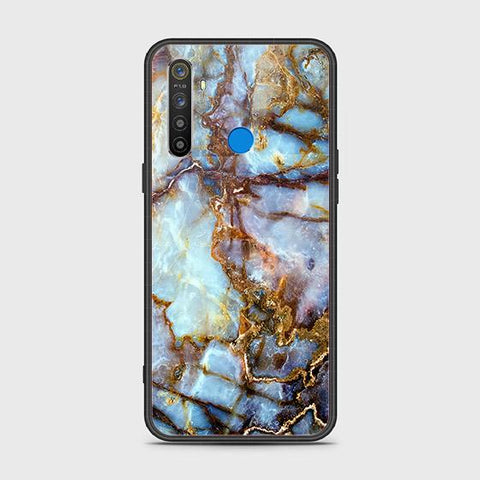 Realme 6i Cover - Colorful Marble Series - HQ Ultra Shine Premium Infinity Glass Soft Silicon Borders Case