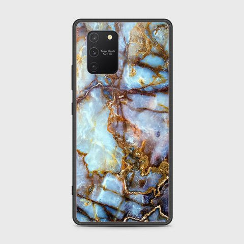 Samsung Galaxy S10 Lite Cover - Colorful Marble Series - HQ Ultra Shine Premium Infinity Glass Soft Silicon Borders Case