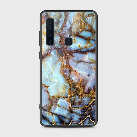 Samsung Galaxy A9 Star Pro Cover - Colorful Marble Series - HQ Ultra Shine Premium Infinity Glass Soft Silicon Borders Case