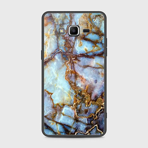 Samsung Galaxy J2 Prime Cover - Colorful Marble Series - HQ Ultra Shine Premium Infinity Glass Soft Silicon Borders Case