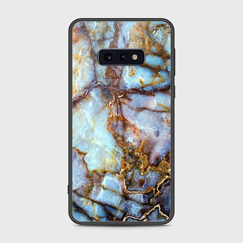 Samsung Galaxy S10e Cover - Colorful Marble Series - HQ Ultra Shine Premium Infinity Glass Soft Silicon Borders Case