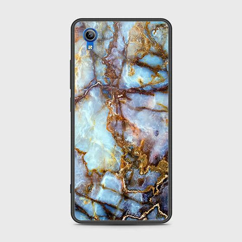 Vivo Y91C Cover - Colorful Marble Series - HQ Ultra Shine Premium Infinity Glass Soft Silicon Borders Case