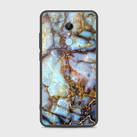 Xiaomi Redmi 5 Cover - Colorful Marble Series - HQ Ultra Shine Premium Infinity Glass Soft Silicon Borders Case