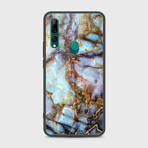 Honor 9X Cover - Colorful Marble Series - HQ Ultra Shine Premium Infinity Glass Soft Silicon Borders Case