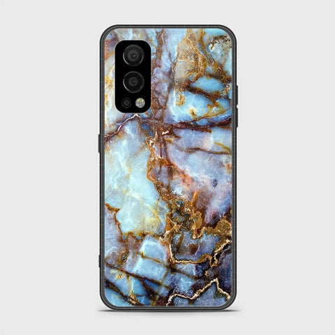 OnePlus Nord 2 Cover- Colorful Marble Series - HQ Ultra Shine Premium Infinity Glass Soft Silicon Borders Case