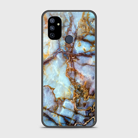 OnePlus Nord N100 Cover- Colorful Marble Series - HQ Ultra Shine Premium Infinity Glass Soft Silicon Borders Case