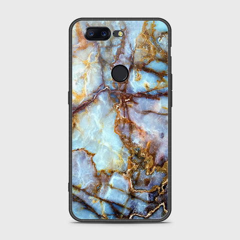 OnePlus 5T Cover- Colorful Marble Series - HQ Ultra Shine Premium Infinity Glass Soft Silicon Borders Case