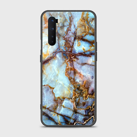 OnePlus Nord Cover- Colorful Marble Series - HQ Ultra Shine Premium Infinity Glass Soft Silicon Borders Case