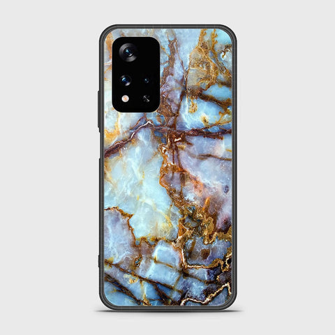 Xiaomi Poco M4 Pro 5G Cover- Colorful Marble Series - HQ Ultra Shine Premium Infinity Glass Soft Silicon Borders Case