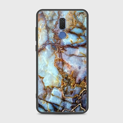 Huawei Mate 10 Lite Cover - Colorful Marble Series - HQ Ultra Shine Premium Infinity Glass Soft Silicon Borders Case