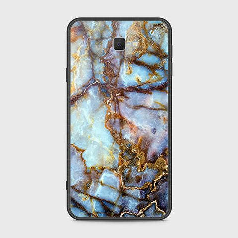 Samsung Galaxy J7 Prime Cover - Colorful Marble Series - HQ Ultra Shine Premium Infinity Glass Soft Silicon Borders Case