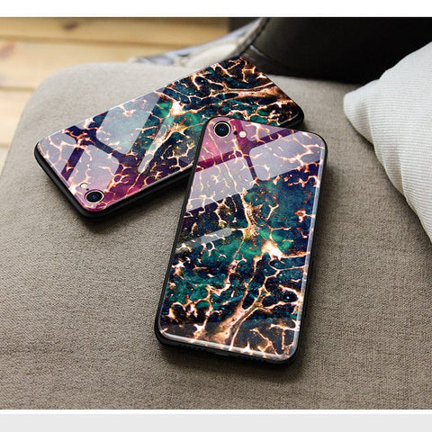 iPhone 15 Plus Cover- Colorful Marble Series - HQ Ultra Shine Premium Infinity Glass Soft Silicon Borders Case
