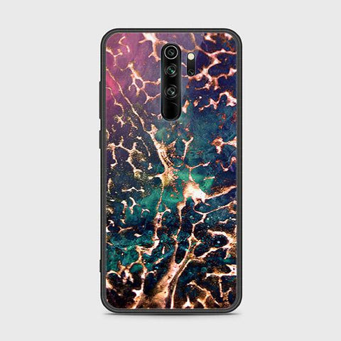 Xiaomi Redmi Note 8 Pro Cover - Colorful Marble Series - HQ Ultra Shine Premium Infinity Glass Soft Silicon Borders Case