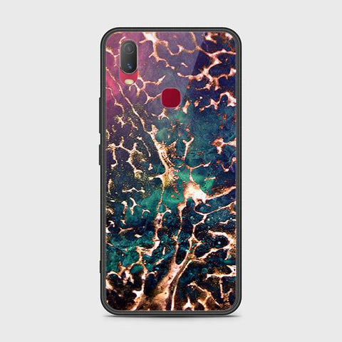 Vivo Y11 2019 Cover - Colorful Marble Series - HQ Ultra Shine Premium Infinity Glass Soft Silicon Borders Case